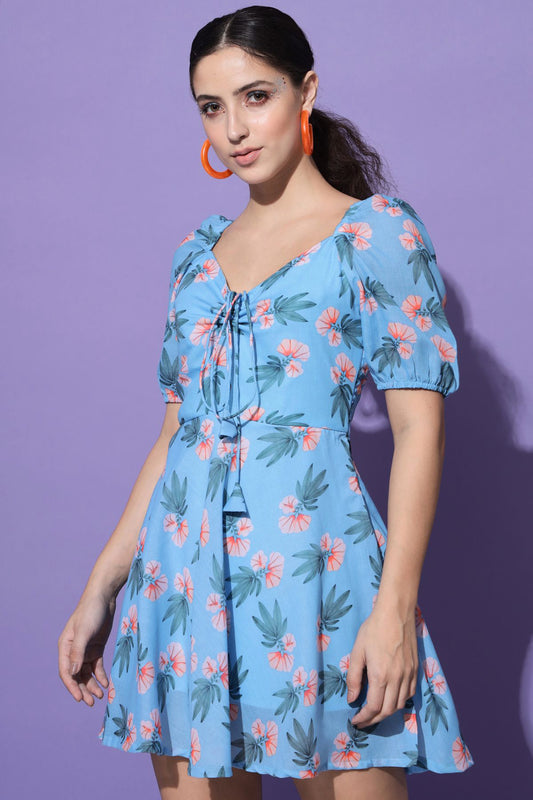 Women's Cotton Blend Skater Dress