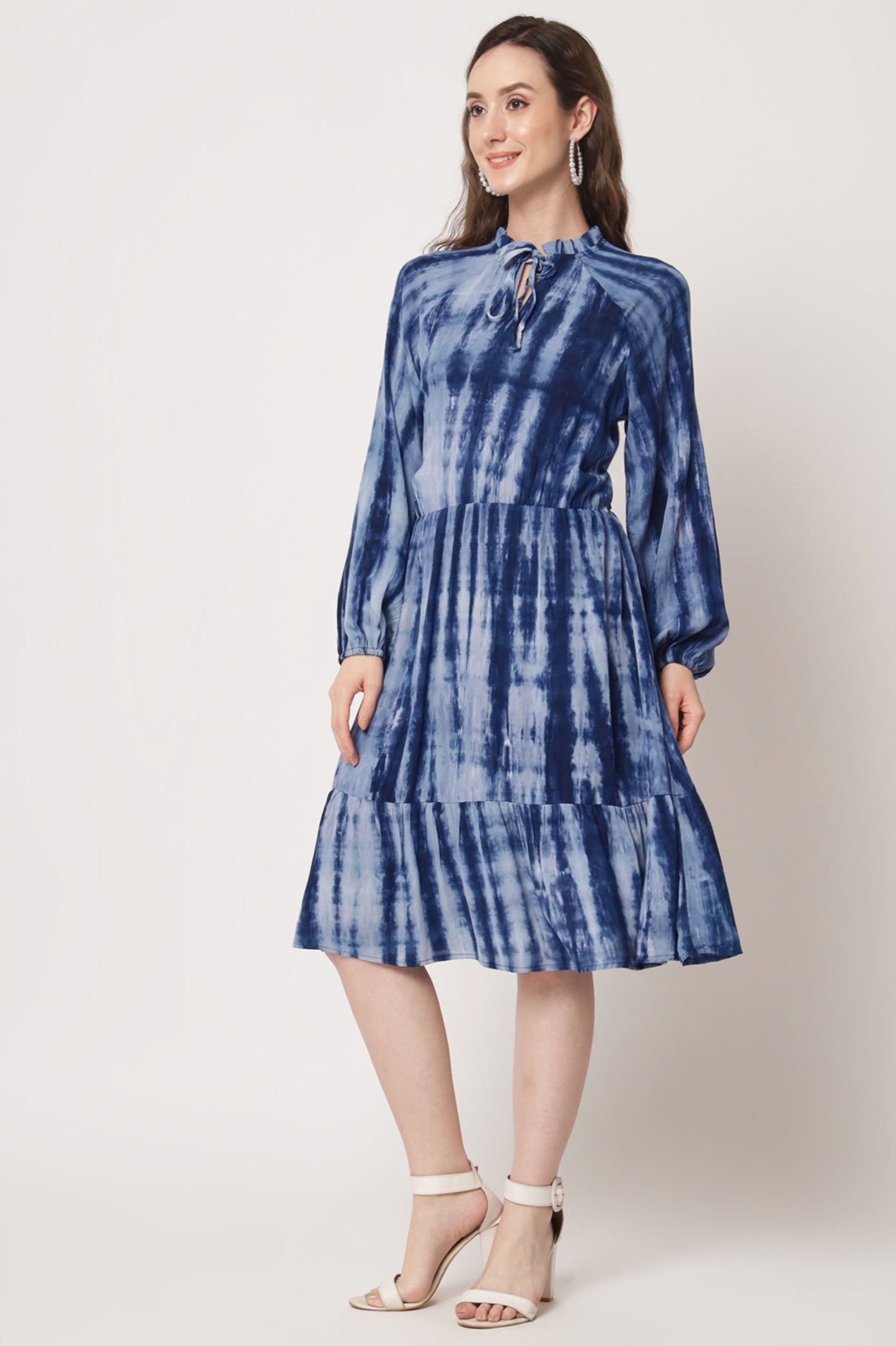 Women's Viscose Flared Dress