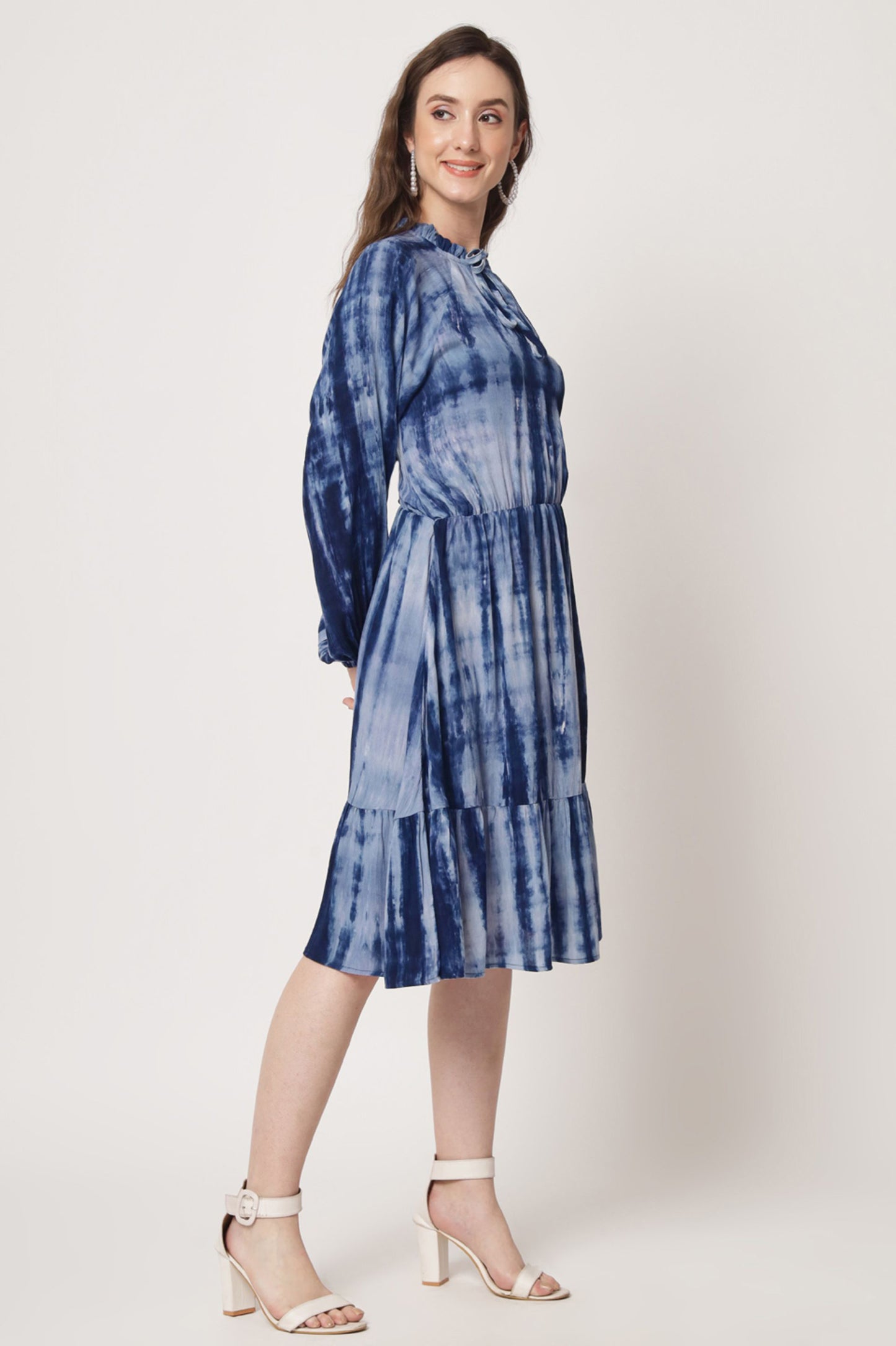 Women's Viscose Flared Dress