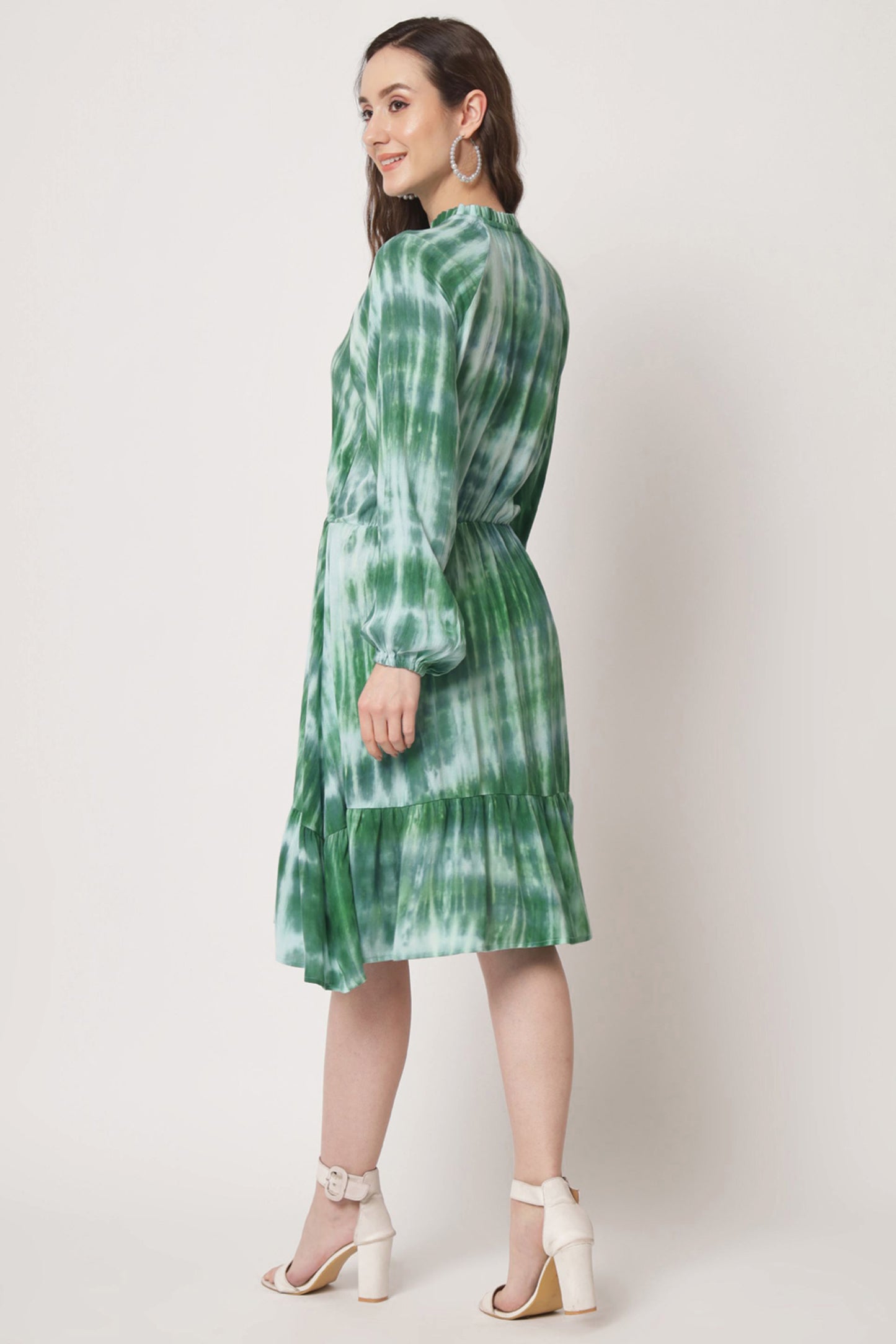 Women's Viscose Flared Dress