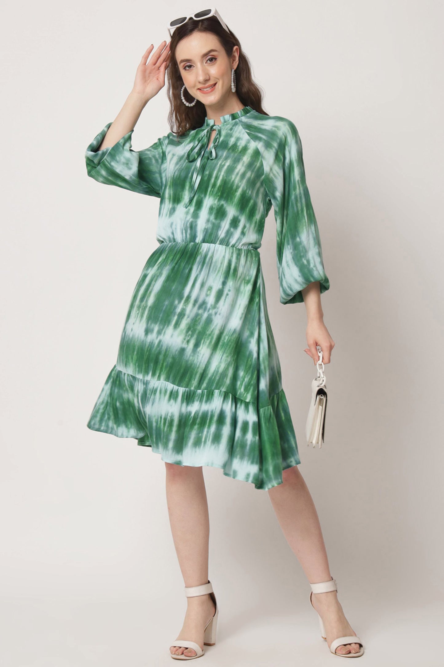 Women's Viscose Flared Dress