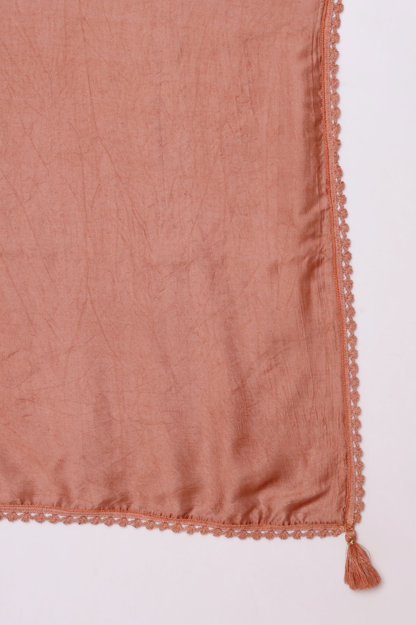 Women's Embroidered Rayon Kurta Palazzo and Dupatta Set