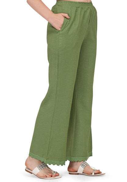 Women's Schiffily Georgette Kurta and Palazzo Set