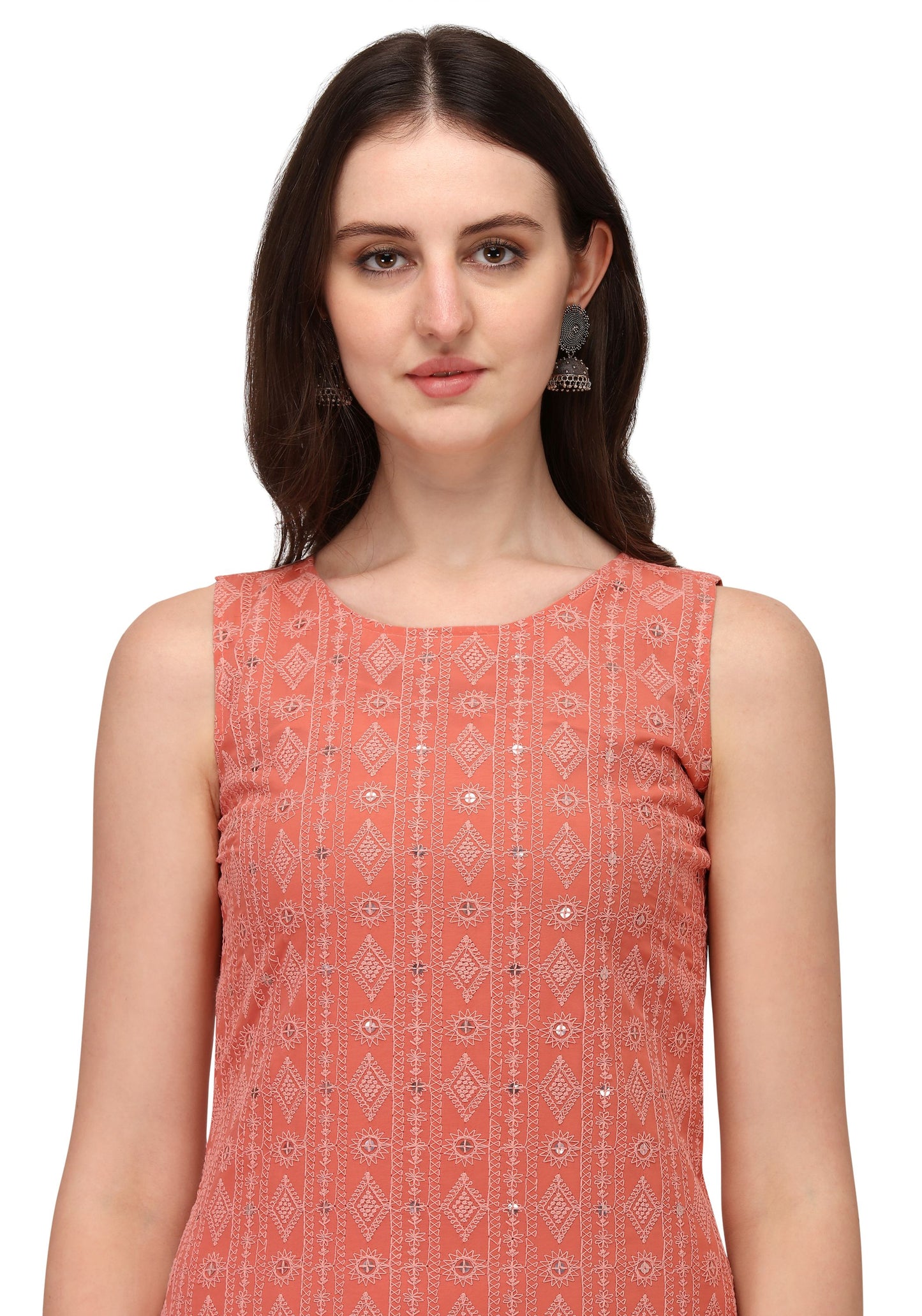 Women's Schiffily Georgette Kurta and Palazzo Set