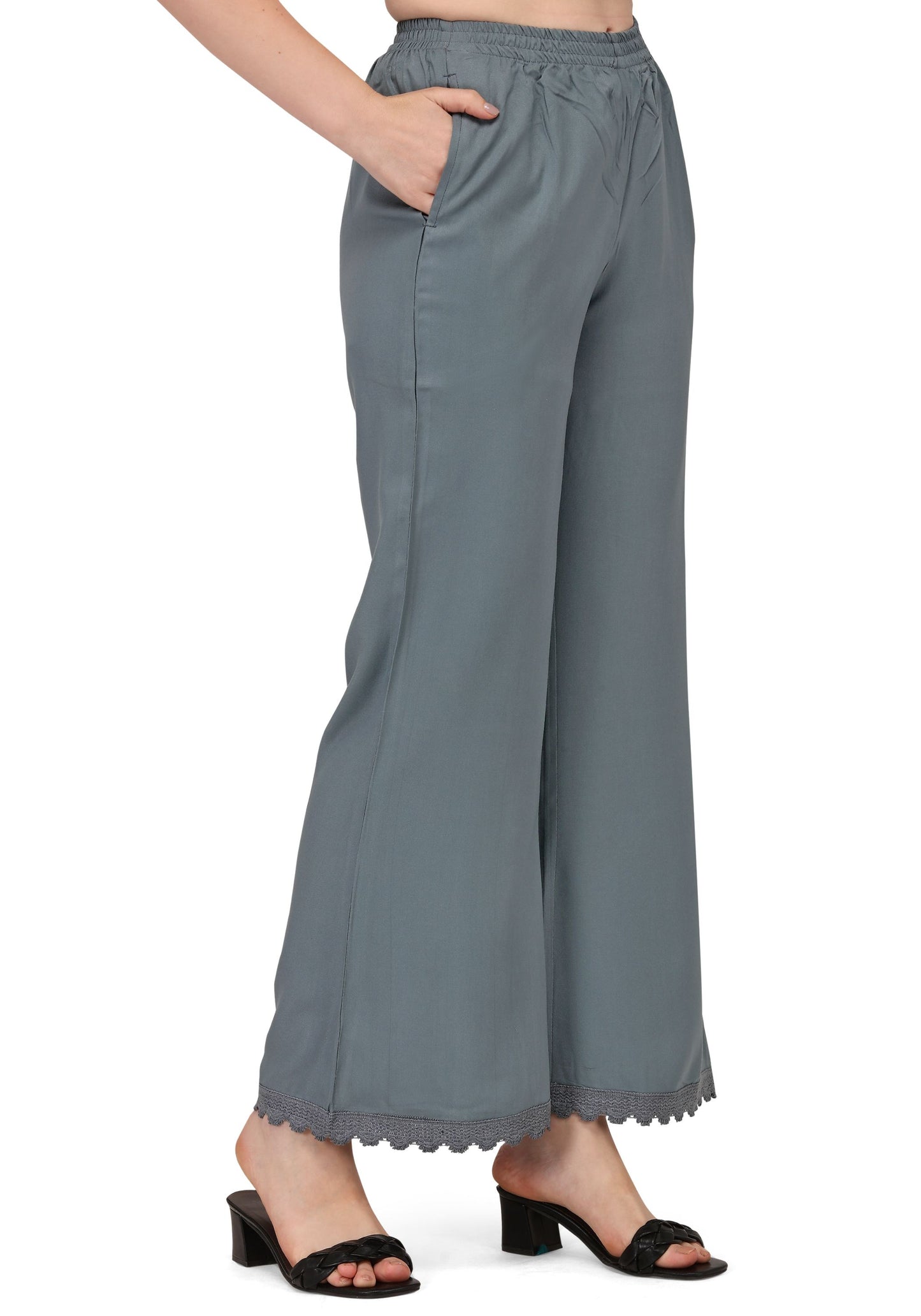 Women's Schiffily Georgette Kurta and Palazzo Set