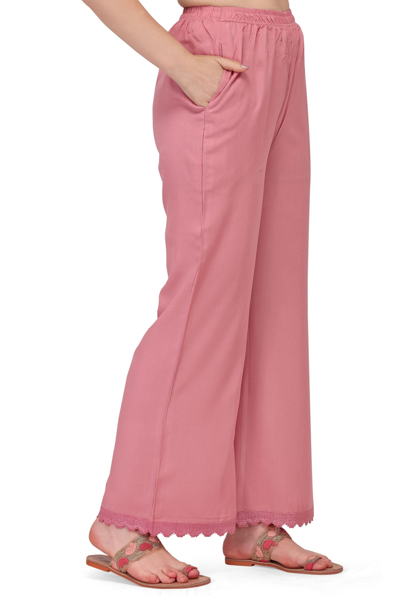 Women's Schiffily Georgette Kurta and Palazzo Set