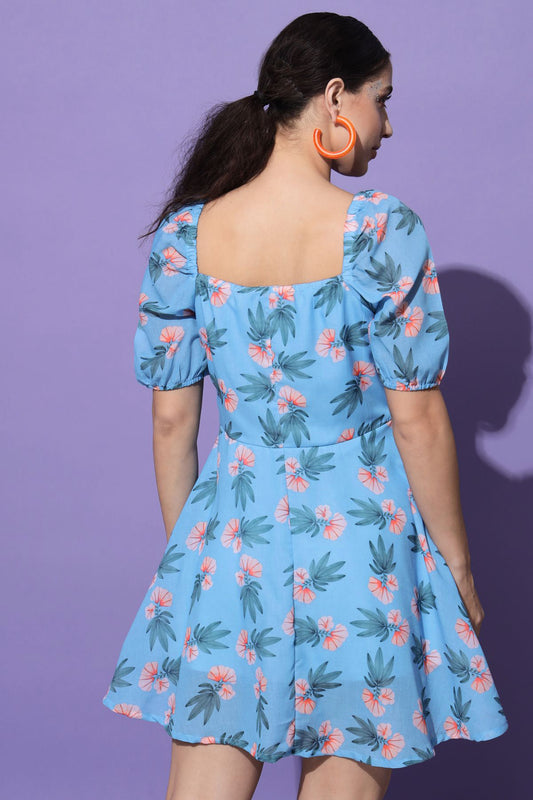 Women's Cotton Blend Skater Dress
