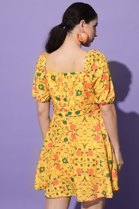 Women's Cotton Blend Skater Dress