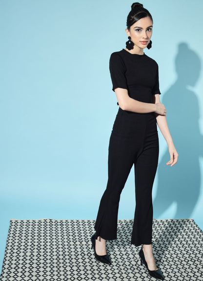 Women's Polyester Bodycon Co-ord Set