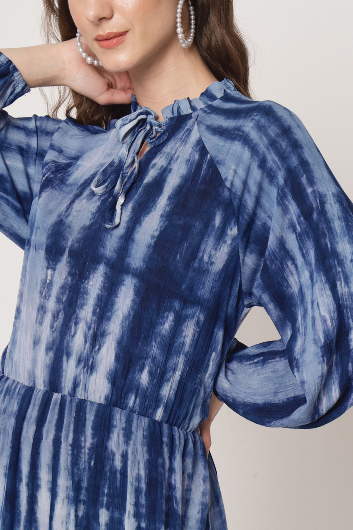 Women's Viscose Flared Dress
