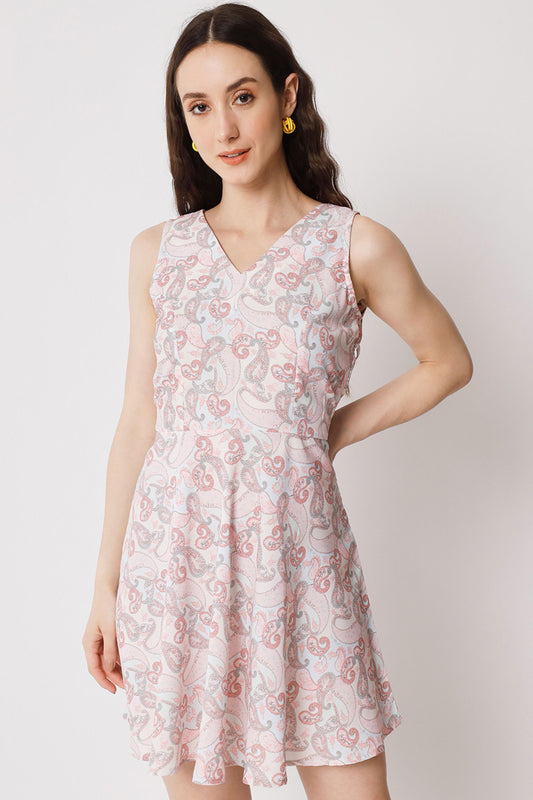 Women's Polyester Skater Dress