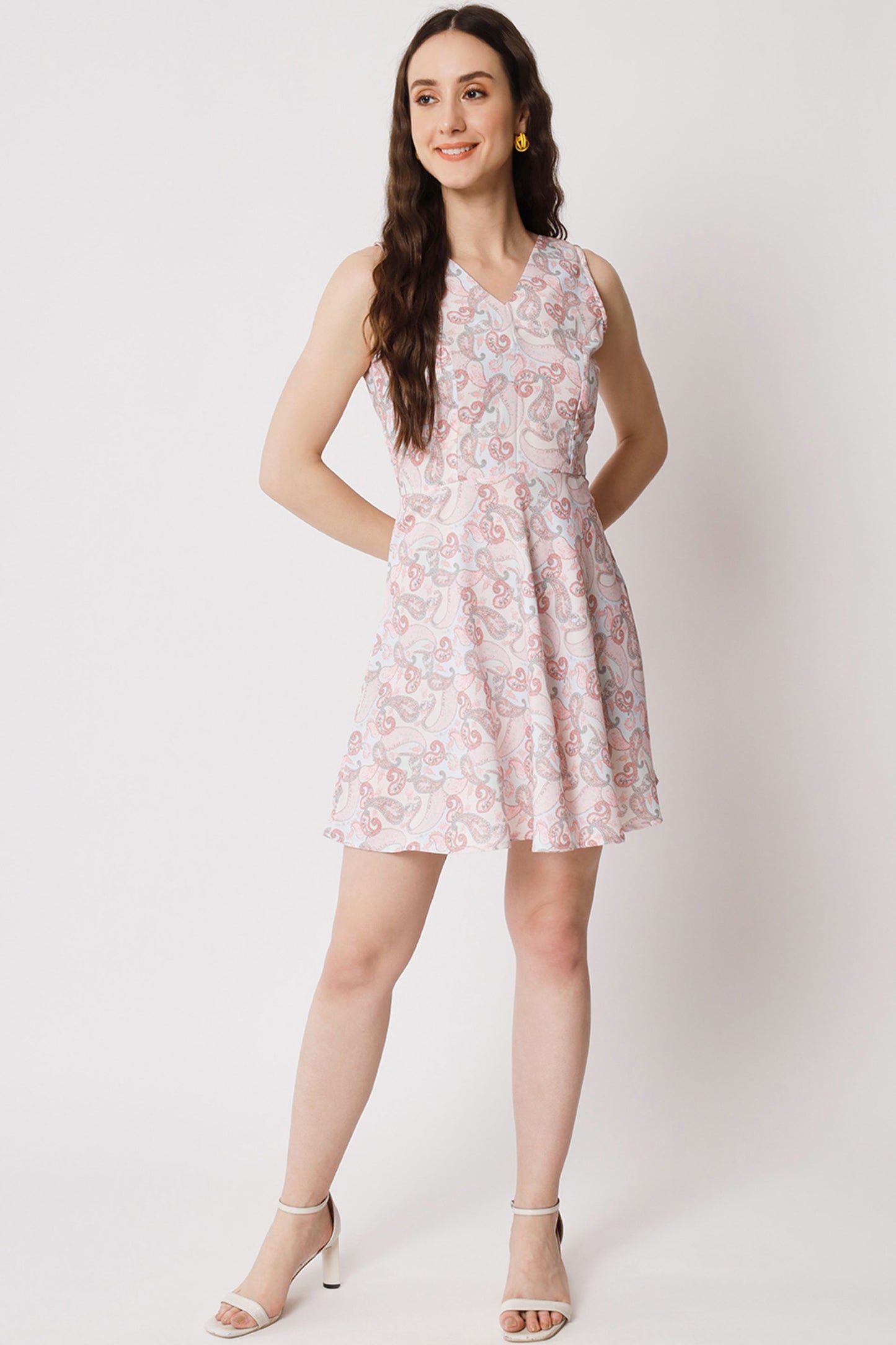 Women's Polyester Skater Dress