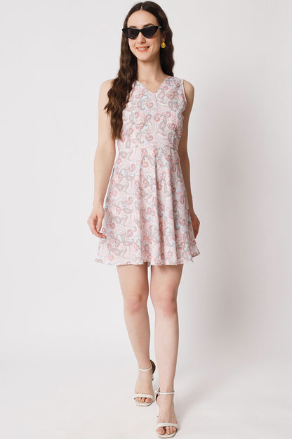Women's Polyester Skater Dress