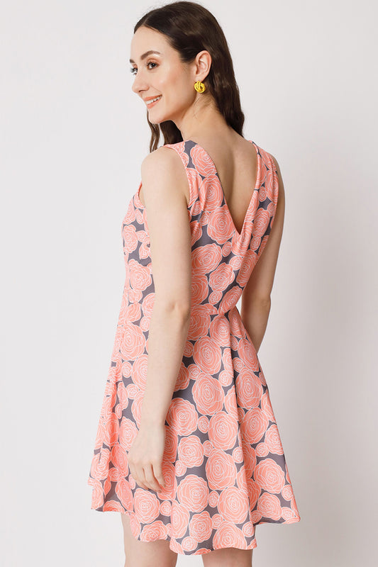 Women's Polyester Skater Dress