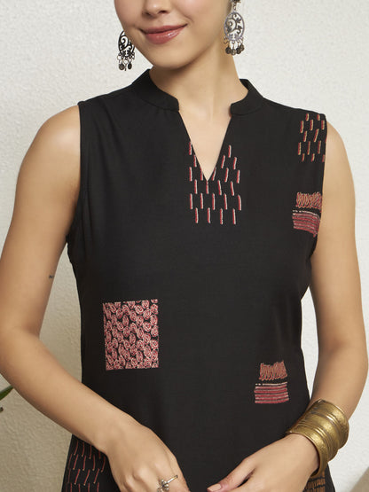 Wine Printed Rayon Women's Kurta and Palazzo Set