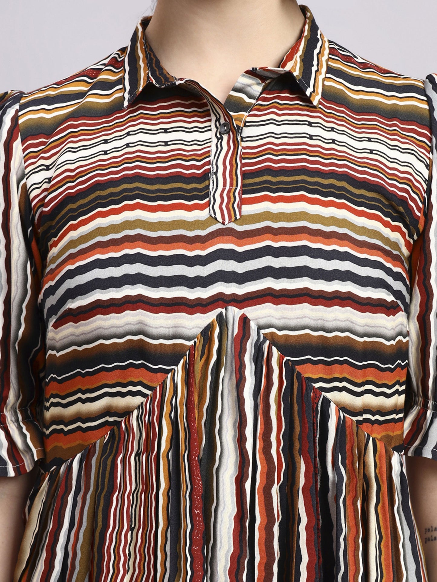 Multicolor Printed Rayon Women's Kurta and Palazzo Set